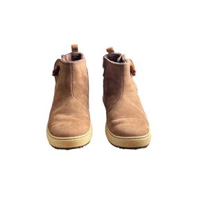 L.L. Bean Women's Mountainside Toggle Boots Brown Leather Size‎ 8M